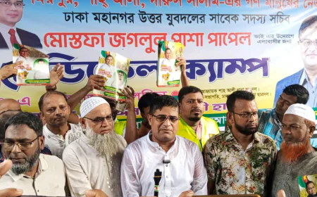 শাহআলী থানায় ৮ নং ওয়ার্ডের নবাবেরবাগ  সুবিধা বঞ্চিত মানুষের জন্য ফ্রি মেডিকেল ক্যাম্পের উদ্বোধন