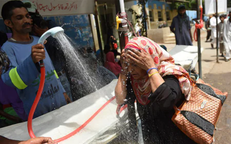 পাকিস্তান শতাব্দীর শেষে অসহনীয় গরমে রূপ নিতে পারে