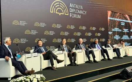 COP29 সভাপতি আন্টালিয়া ফোরামে উচ্চ-স্তরের জলবায়ু কূটনীতিতে অংশগ্রহণ করেন