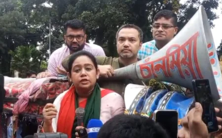 সবার আগে বাংলাদেশ, ঢাকা-১৪ গন মিছিলে তুলির অঙ্গীকার