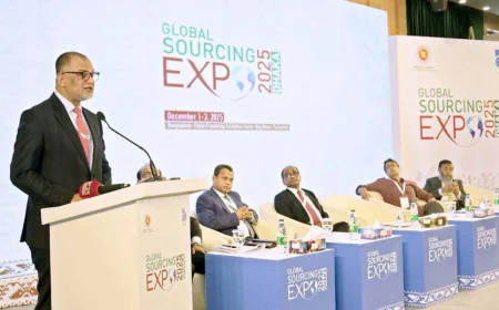 গ্লোবাল সোর্সিং এক্সপো আয়োজন সময়োপযোগী ও গুরুত্বপূর্ণ : বাণিজ্য উপদেষ্টা