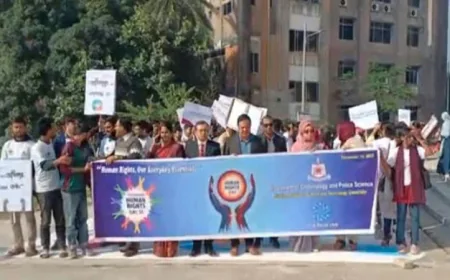 মাভাবিপ্রবিতে আন্তর্জাতিক মানবাধিকার দিবস পালিত