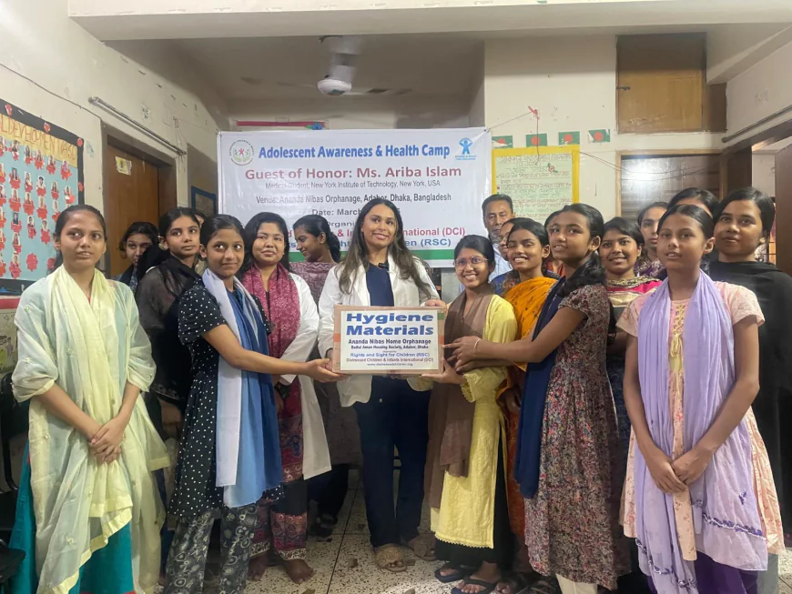 মোহাম্মদপুরে কিশোরী স্বাস্থ্য সচেতনতা ও স্বাস্থ্য ক্যাম্প অনুষ্ঠিত