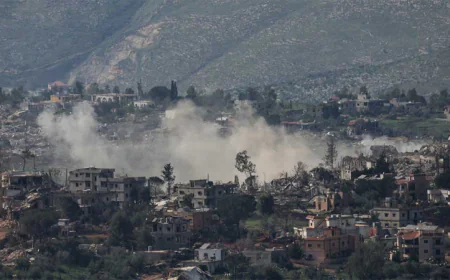 লেবাননে ইসরাইলের হামলায় নিহত ১৪