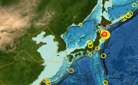 জাপানের হোক্কাইডো দ্বীপে ৬.২ মাত্রার ভূমিকম্প