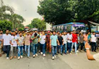 নিষিদ্ধ ছাত্রলীগের নৈরাজ্যের বিরুদ্ধে ঢাকা মহানগর (পশ্চিম) ছাত্রদলের বিক্ষোভ মিছিল