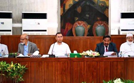 প্রধানমন্ত্রীর সভাপতিত্বে সংসদের কার্য উপদেষ্টা কমিটির সভা অনুষ্ঠিত