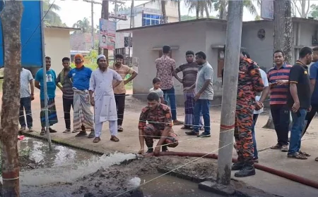 গোসাইরহাটে মাটির অতি উত্তাপের উৎস সন্ধানে আসছে বাপেক্স বিশেষজ্ঞ দল