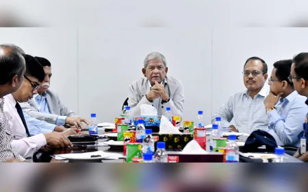 আগামী বছরের মধ্যে ঢাকায় ৫০ কোটি লিটার নিরাপদ পানি সরবরাহ সম্ভব হবে: মির্জা ফখরুল