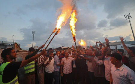 গাজার যুদ্ধবিরতি এগিয়ে নিতে কায়রোতে আলোচনা শুরু