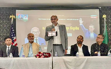 যুক্তরাষ্ট্রে প্রবাসী বাংলাদেশিদের মূলধারার রাজনীতিতে সম্পৃক্ত হওয়ার আহ্বান তিতুমীরের