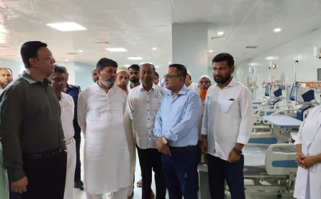 মাদারীপুর জেলা হাসপাতালে হাম রোগীদের জন্য আইসিইউ সেবা চালু