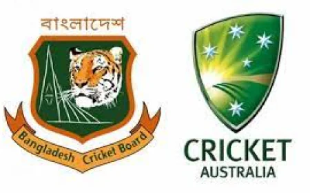 অস্ট্রেলিয়ার বিপক্ষে সিরিজ বাঁচানোর লড়াইয়ে বাংলাদেশ