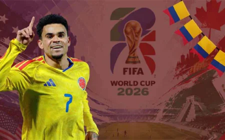 লুইজ দিয়াজের নৈপুণ্যে কলম্বিয়ার জয়