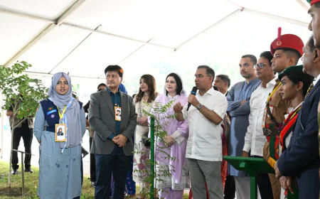 প্রতিবছর অন্তত একটি গাছ লাগানোর আহ্বান প্রধানমন্ত্রীর
