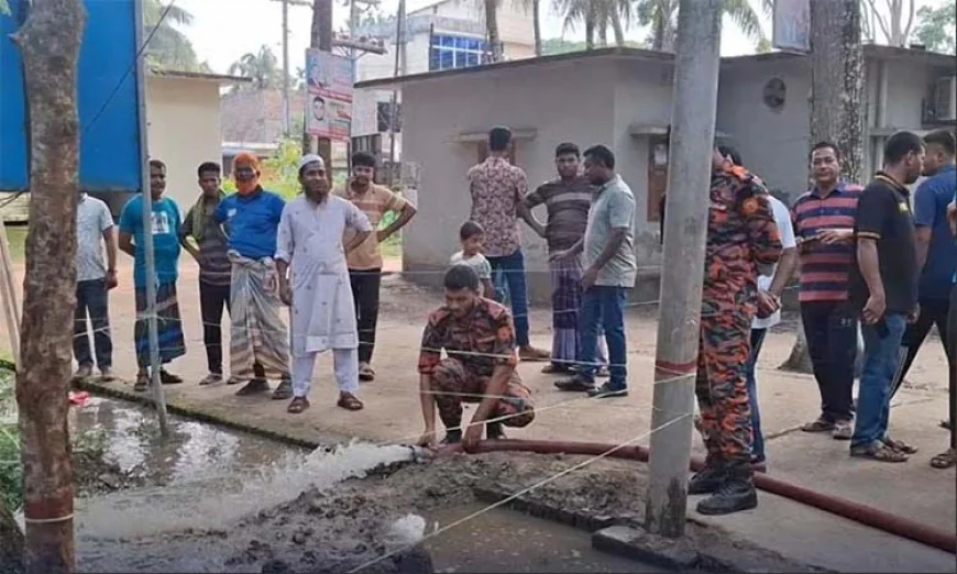 শরীয়তপুরে ৫০ ফুট জায়গার মাটিতে অতিরিক্ত তাপ, কারণ অনুসন্ধানে বিশেষজ্ঞরা