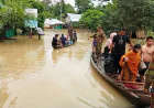 পাহাড়ি অঞ্চলে বন্যা-পাহাড়ধসে সেনাবাহিনীর উদ্ধার ও ত্রাণ তৎপরতা অব্যাহত