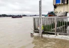 পাহাড়ি ঢল-ভারী বৃষ্টিতে সুনামগঞ্জে নদীর পানি বৃদ্ধি, প্লাবিত নিম্নাঞ্চল