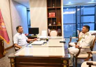 প্রধানমন্ত্রীর সঙ্গে বিদায়ী নৌবাহিনী প্রধানের সৌজন্য সাক্ষাৎ