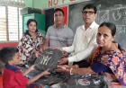 পঞ্চপল্লীতে প্রাক-প্রাথমিক শিক্ষার্থীদের মাঝে স্কুলব্যাগ বিতরণ