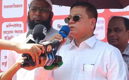 শহীদ আবু সাঈদের নামে হল নির্মাণের ঘোষণা বেরোবি উপাচার্যের