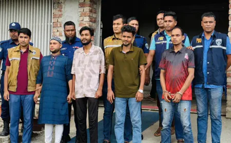মাকে মারধর-শ্লীলতাহানির জেরে ভাড়াটিয়াকে কুপিয়ে হত্যা, গ্রেপ্তার ৪ সহোদর