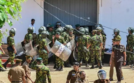 শ্রীলঙ্কার কারাগারে দাঙ্গা, নিহত ২৬