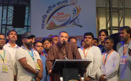 মেধা ও সমতার ভিত্তিতে নতুন বাংলাদেশ গড়ার অঙ্গীকার সরকারের: মাহদী আমিন