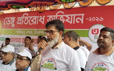 ডেঙ্গু-মাদক প্রতিরোধে সম্মিলিত উদ্যোগের আহ্বান প্রতিমন্ত্রী হাবিবের