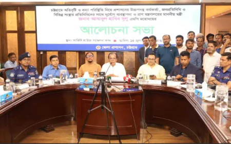 দুর্যোগ ও ত্রাণ মন্ত্রী: বন্যা পরবর্তী পুনর্বাসনে কাজ করছে সরকার
