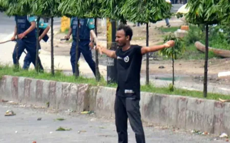 রাষ্ট্রীয় মর্যাদায় পালিত হচ্ছে জুলাই শহীদ দিবস