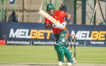 টস হারলেও জিম্বাবুয়ের বিপক্ষে ব্যাটিংয়ে বাংলাদেশ