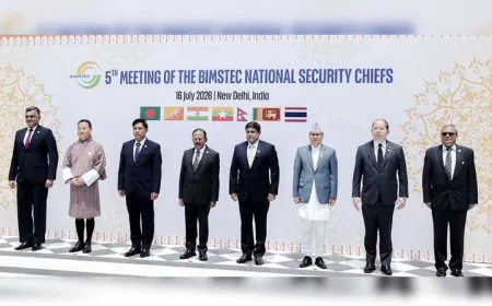 সমুদ্রে আইন প্রয়োগে নির্দেশনামূলক নীতিমালা অনুমোদন বিমসটেকের
