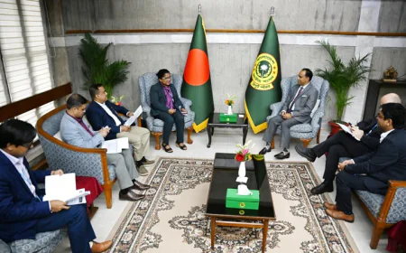 ডেপুটি স্পিকারের সঙ্গে ইউএনডিপি প্রতিনিধিদলের বৈঠক