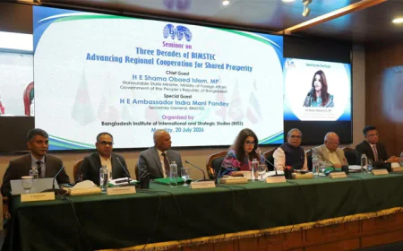রোহিঙ্গা সংকট সমাধানে বিমসটেকের সক্রিয় ভূমিকা চায় বাংলাদেশ