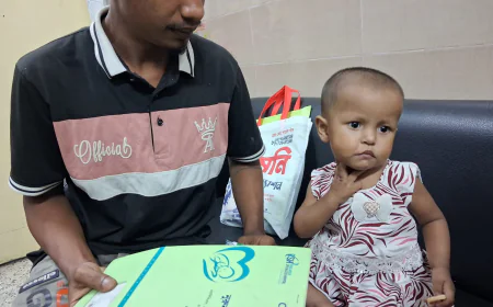 জটিল রোগে আক্রান্ত শিশু আনিফার চিকিৎসার দায়িত্ব নিলেন প্রধানমন্ত্রী