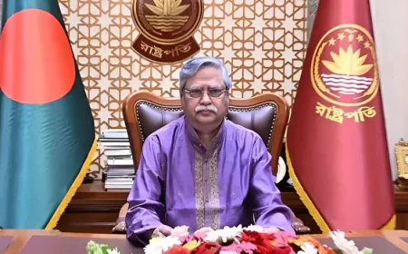 গুরুতর অসুস্থতায় রাষ্ট্রপতি সাহাবুদ্দিনের পদত্যাগ