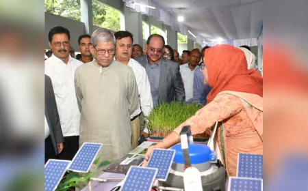 গবেষণা ও উদ্ভাবনে গুরুত্ব দেওয়ার আহ্বান স্থানীয় সরকার মন্ত্রীর