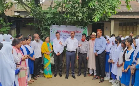 ময়মনসিংহে শিক্ষাপ্রতিষ্ঠানে ‘ক্লিন সানডে’ কর্মসূচি পালিত