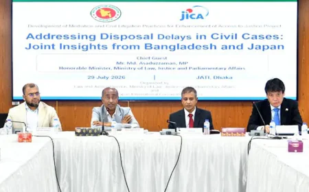 দেওয়ানি মামলার জট নিরসনে কার্যকর উদ্যোগ নিয়েছে সরকার: আইনমন্ত্রী