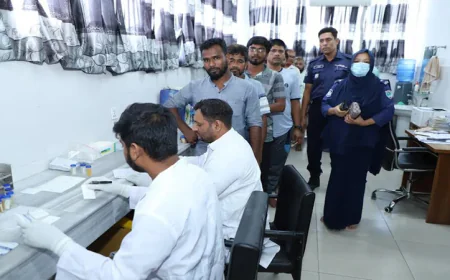 চুয়াডাঙ্গায় গণপরিবহন কর্মীদের ডোপ টেস্ট, মাদকে চাকরিচ্যুতি