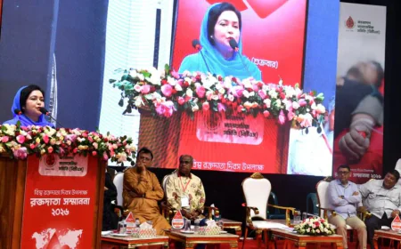 ডা. জুবাইদা রহমানের আহ্বান: থ্যালাসেমিয়া ও বিরল রোগীদের ডেটাবেজ তৈরি প্রয়োজন