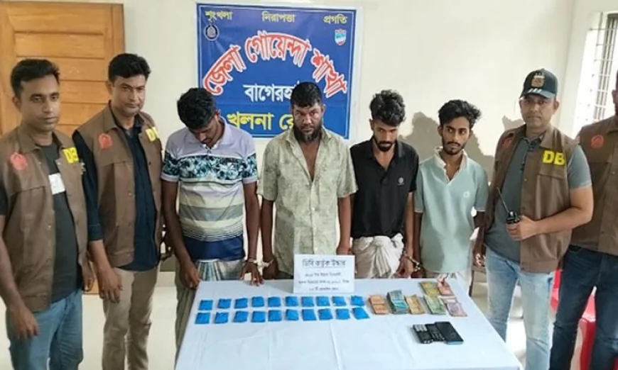 বাগেরহাটে ৪ হাজার ইয়াবাসহ মাদক সম্রাট মনি গ্রেপ্তার