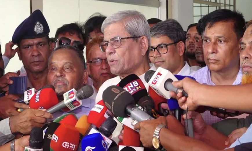 যথাসময়ে রাষ্ট্রপতি নির্বাচন হবে: মির্জা ফখরুল