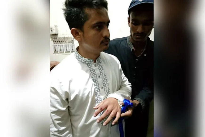 হবিগঞ্জে নাসীরুদ্দীন পাটওয়ারীর গাড়িতে হামলা, অবরুদ্ধ সারজিস আলম