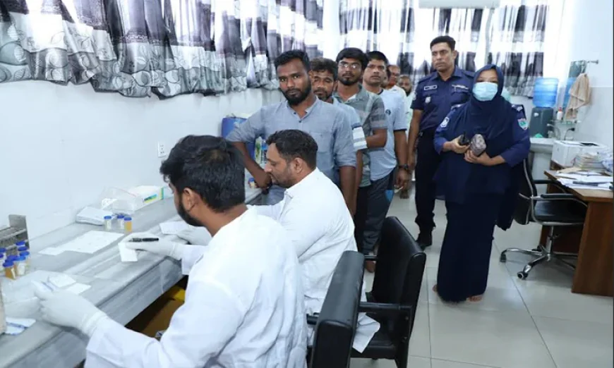 চুয়াডাঙ্গায় গণপরিবহন কর্মীদের ডোপ টেস্ট, মাদকে চাকরিচ্যুতি
