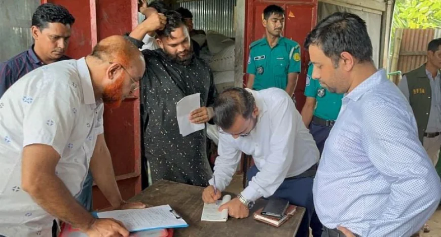অস্বাস্থ্যকর পরিবেশে চিপস উৎপাদন, জরিমানা ১ লাখ টাকা