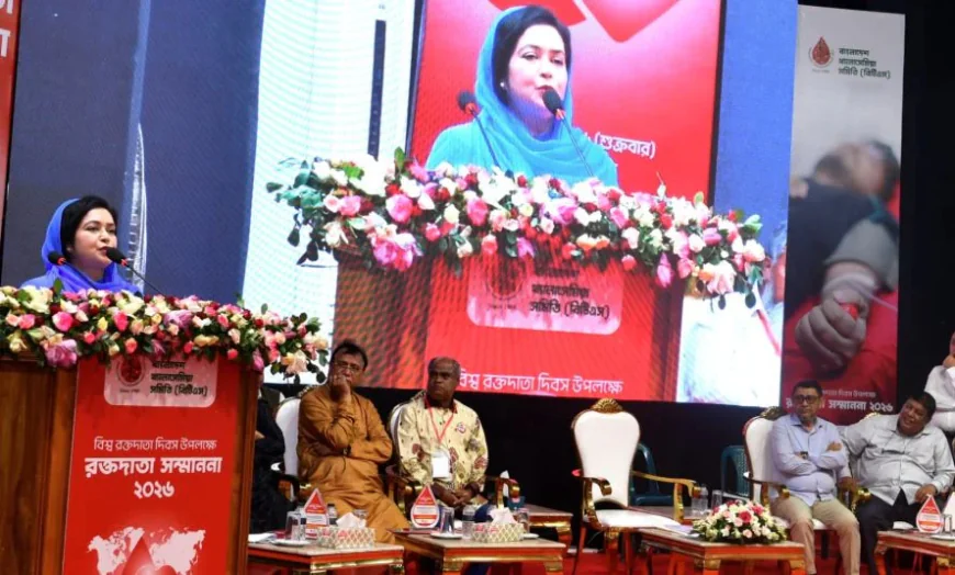 ডা. জুবাইদা রহমানের আহ্বান: থ্যালাসেমিয়া ও বিরল রোগীদের ডেটাবেজ তৈরি প্রয়োজন