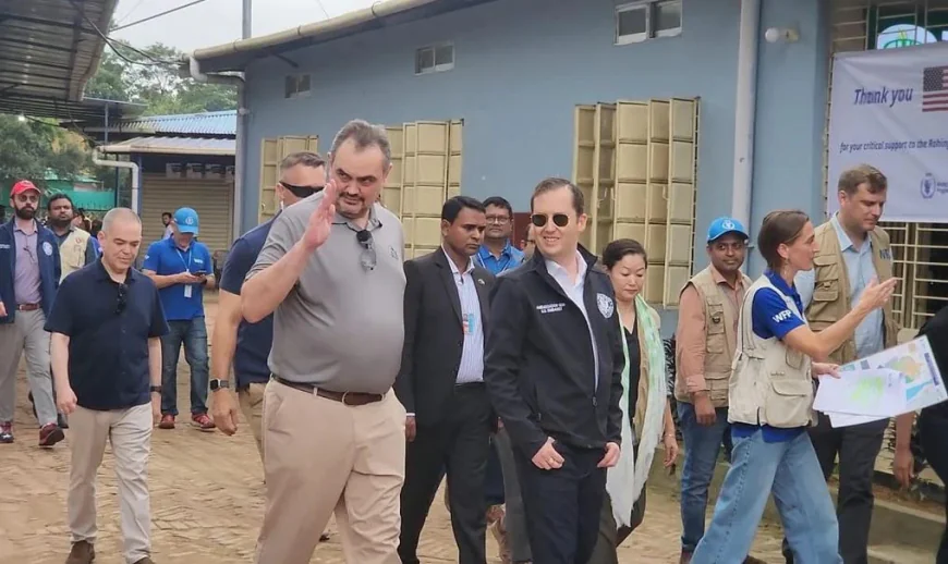 যুক্তরাষ্ট্রের বিশেষ দূতের রোহিঙ্গা আশ্রয় শিবির পরিদর্শন