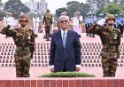 জাতীয় স্মৃতিসৌধে রাষ্ট্রপতির শ্রদ্ধা নিবেদন